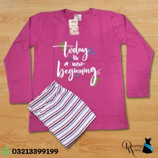 Today is a New Beginning: Pink