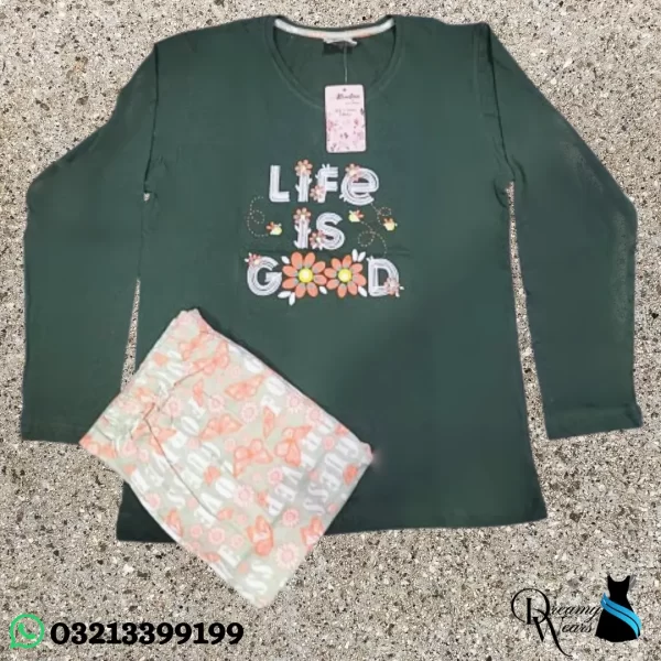 Life Is Good: Forest Green